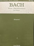 Three-Part Inventions for Piano - Piano - Bach / Busoni