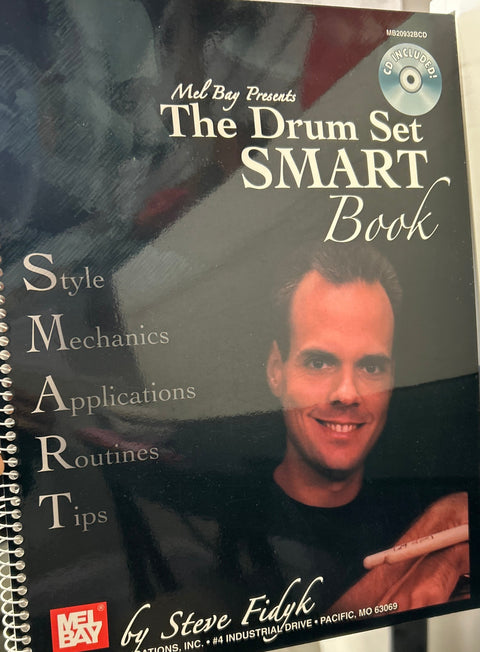 The DrumSet Smart Book - With CD - Fidyk