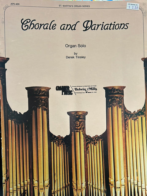 Chorale and Variations - Organ - D. Tinsley