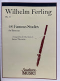 48 Famous Studies for Bassoon, Op. 31 - Ferling / Thornton