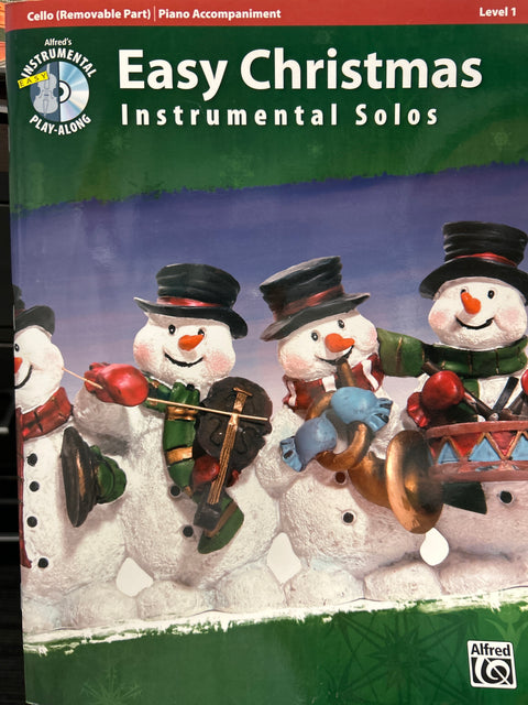 Easy Christmas Instrumental Solos - Instrumental Play-Along