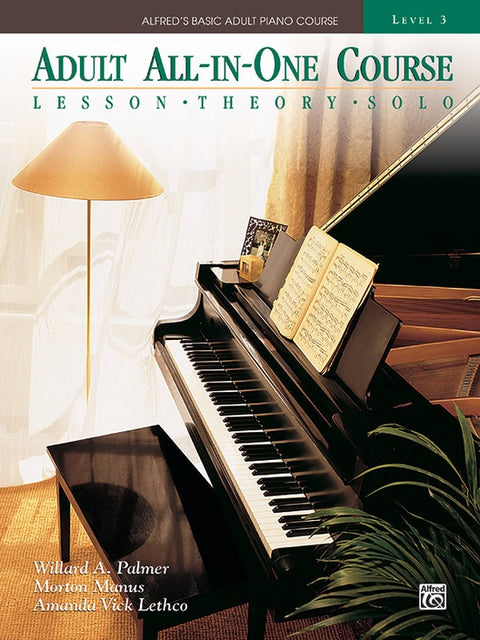 Alfred's Basic Adult Piano Course - Adult All-In-One - Level 3