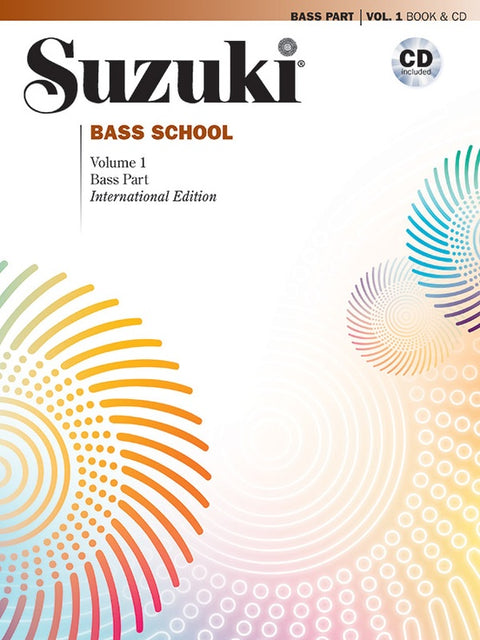 Suzuki Bass School - Volumes 1-3 - Book and CD