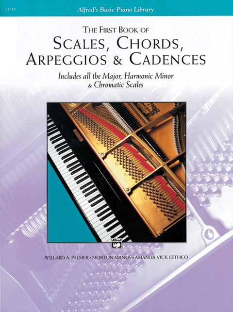 The First Book of Scales, Chords, Arpeggios, & Cadences - Piano - Palmer/Manus/Lethco