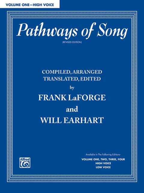 Pathways of Song Series - Vocal - Earhart/LaForge