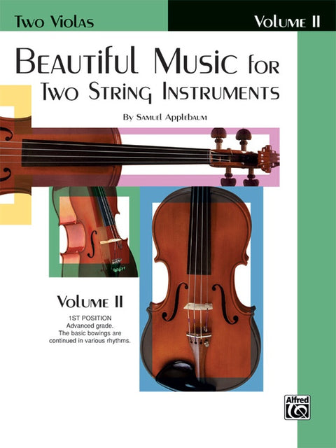 Beautiful Music for Two String Instruments - Viola - Applebaum