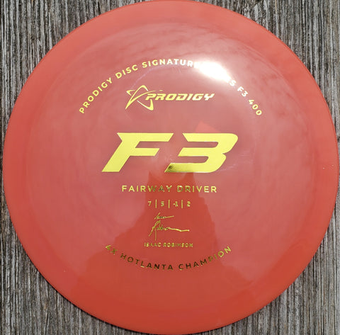 Prodigy - F3 - Fairway Driver - 400 Plastic