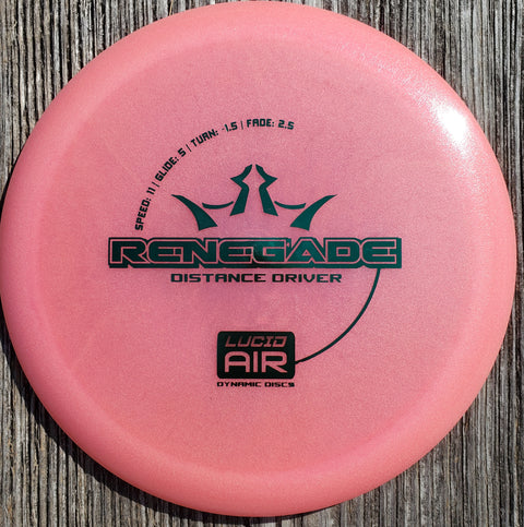 Dynamic Discs Lucid Air Renegade - Distance Driver