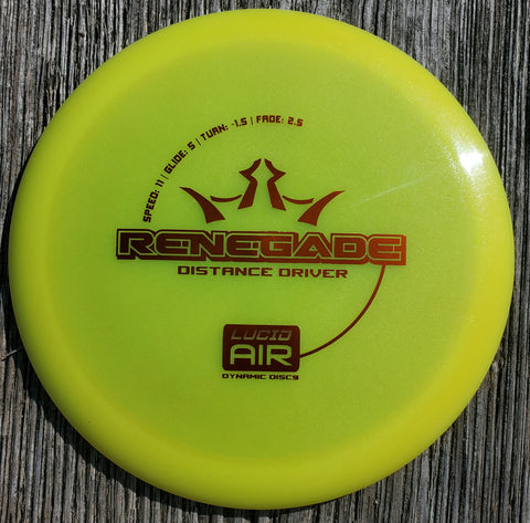 Dynamic Discs Lucid Air Renegade - Distance Driver