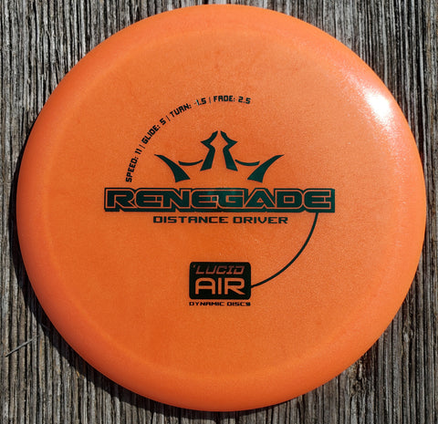 Dynamic Discs Lucid Air Renegade - Distance Driver