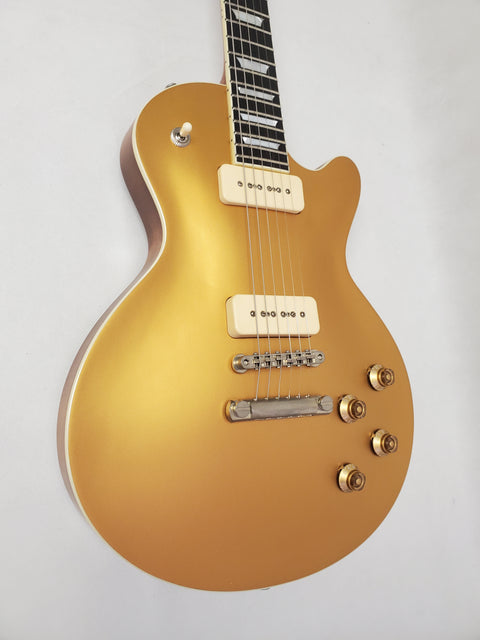 Eastman Solid Body Electric Guitar - SB56/N-GD - Gold Top