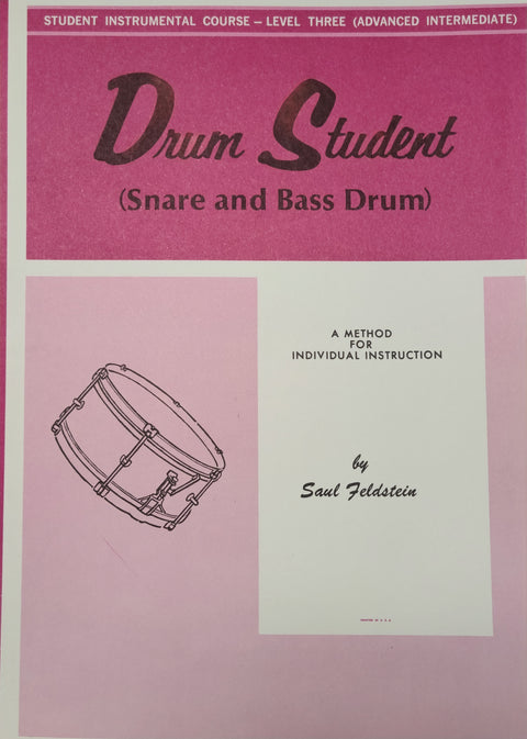 Drum Student (Snare and Bass Drum) - Feldstein