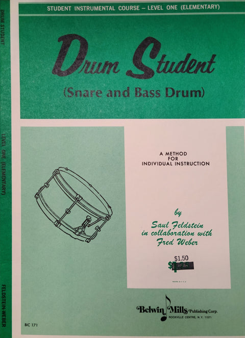 Drum Student (Snare and Bass Drum) - Feldstein