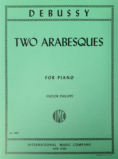 Two Arabesques - Debussy/Philipp