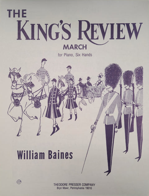 The King's Review March - Piano Trio - Baines