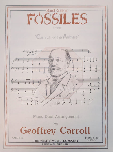 Fossils (from "Carnival of the Animals") - Piano - Saint-Saens/Carroll