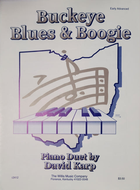 Buckeye Blues and Boogie - Piano - Karp