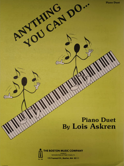 Anything You Can Do - Piano - Askren