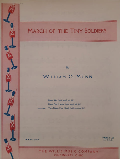 March of the Tiny Soldiers - Piano - Munn