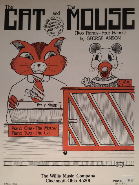 The Cat and The Mouse - Piano - Anson