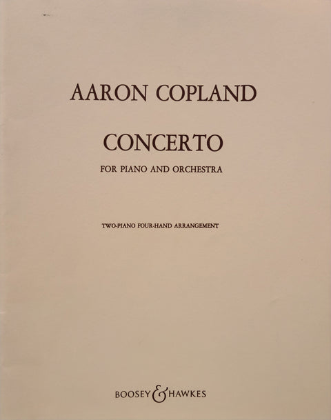 Concerto for Piano and Orchestra - Piano - Copland