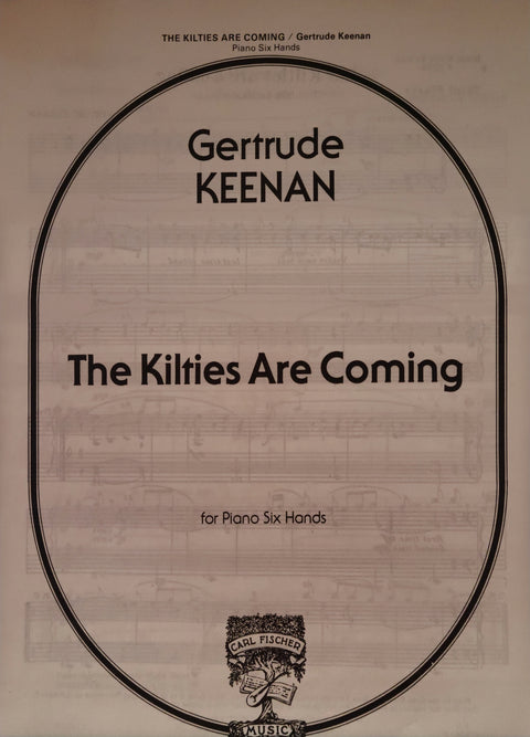 The Kilties Are Coming - Piano - Keenan