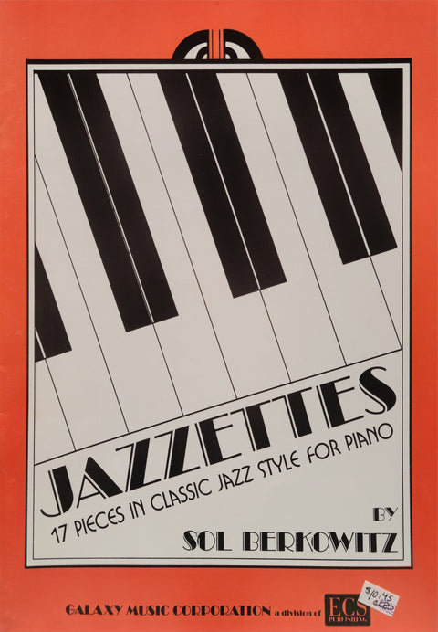 Jazzettes - Piano - S. Berkowitz