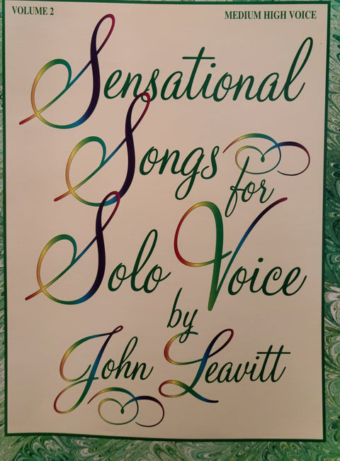 Sensational Songs for Solo Voice, Volume 2 - Vocal - Leavitt