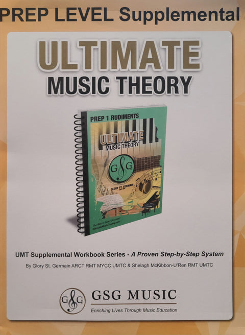 Ultimate Music Theory Prep Level Supplemental Workbook - St. Germaine