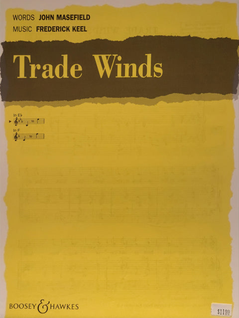 Trade Winds, Medium Voice - Masefield/Keel