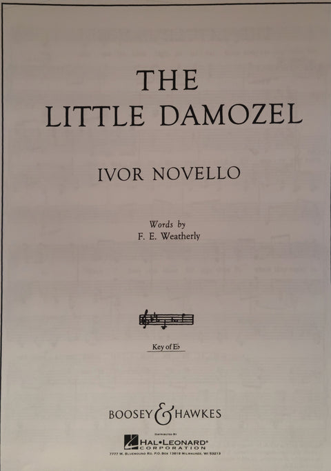 The Little Damozel, Medium Low Voice - Novello