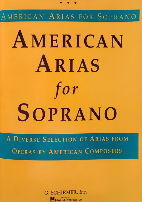 American Arias for Soprano - Vocal