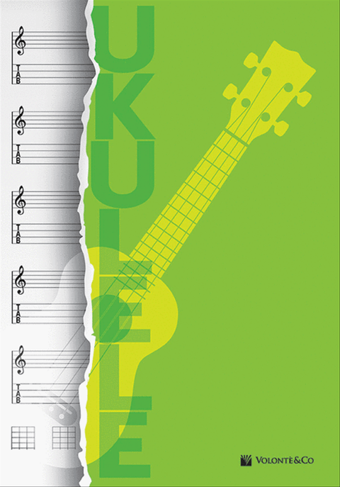 Manuscript Paper for Ukulele