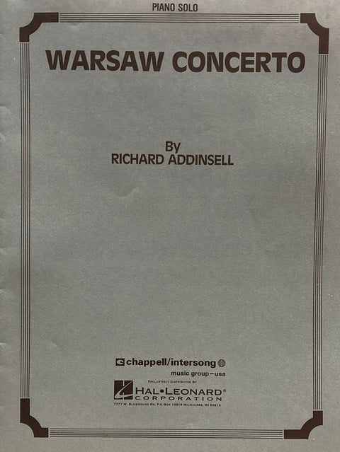 Warsaw Concerto - Piano - R. Addinsell