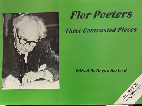 Three Contrasted Pieces - Organ - Flor Peeters