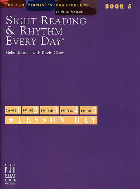 Sight Reading and Rhythm Every Day - Piano - Marlais/Olson