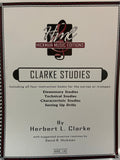 Clarke Studies (All Four Instruction Books) - Cornet/Trumpet - Clarke