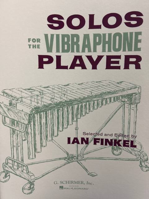 Solos for the Vibraphone Player - Selected and Edited by Finkel