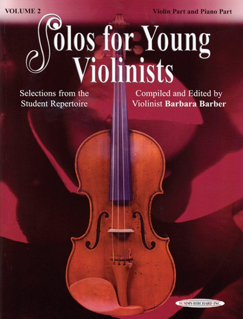 Solos for the Young Violinist w/Piano Acc. - B. Barber