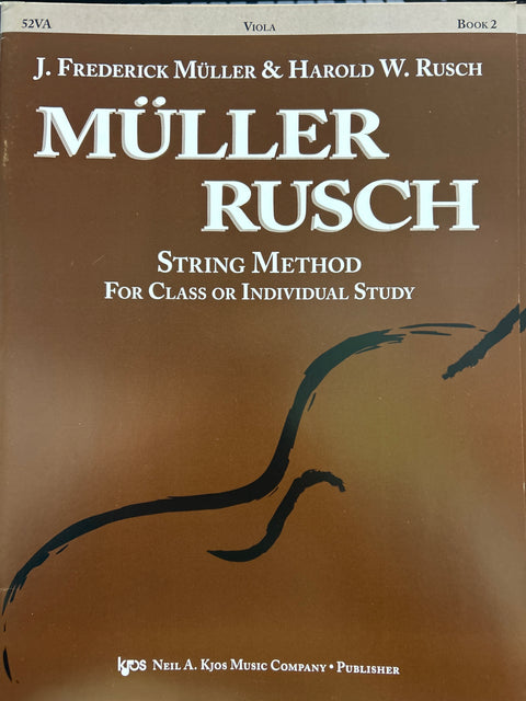 Müller-Rusch String Method Book 2 - Violin