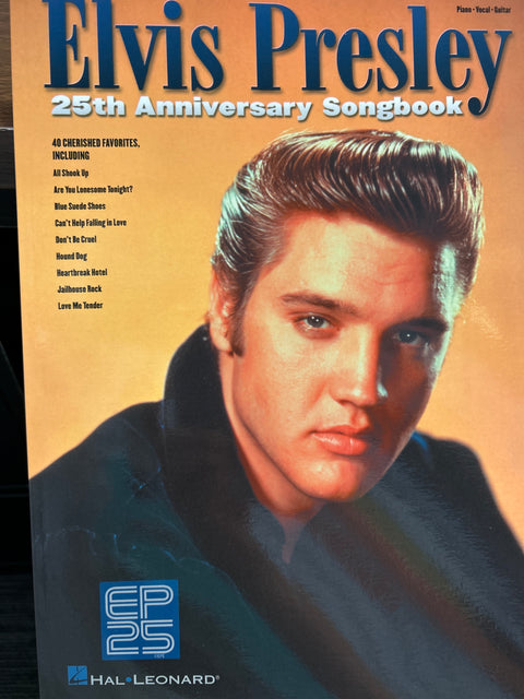 25th Anniversary Songbook - P / V / G - Elvis Presley