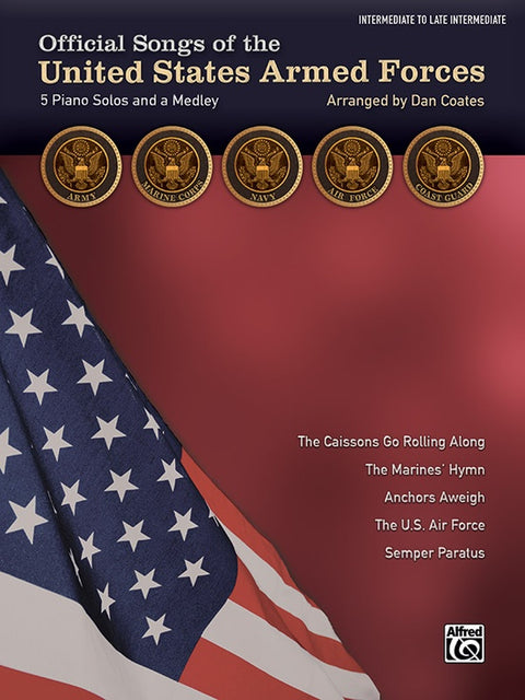 Official Songs of United States Armed Forces - Coates