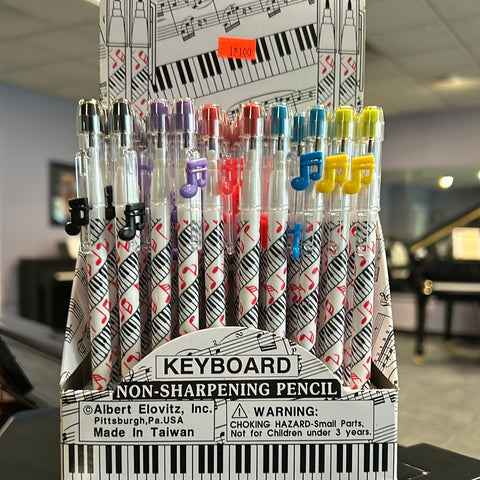 Music Pencils - Non-sharpening