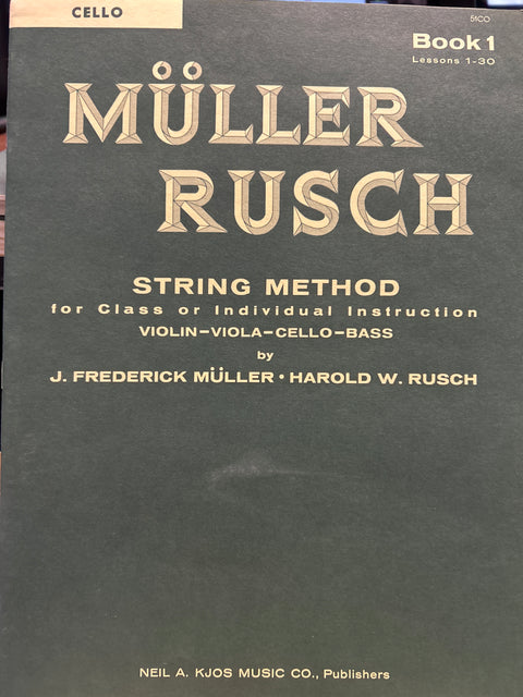 Müller-Rusch String Method Book 1 - Violin