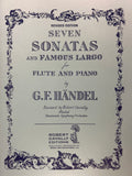 Seven Sonatas and Famous Largo for Flute and Piano (Rev Ed) - Handel/Revised Cavally