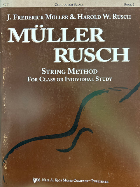 Müller-Rusch String Method Book 2 - Violin