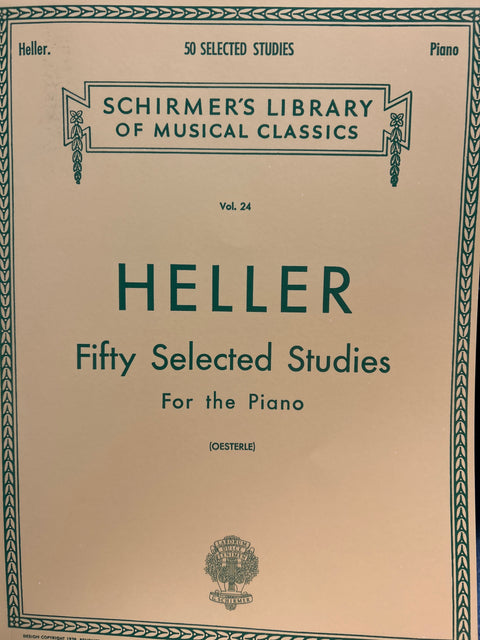 50 Selected Studies (from Op. 45, 46, 47)