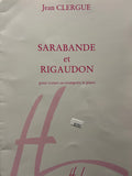 Sarabande et Rigaudon - Trumpet - Clergue