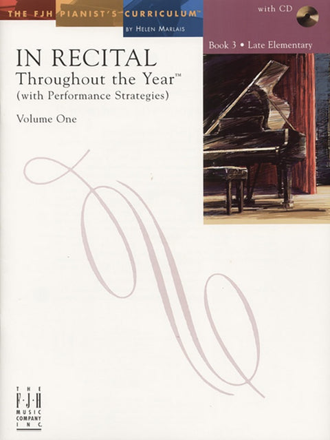 In Recital Throughout the Year Volume One, Book 3