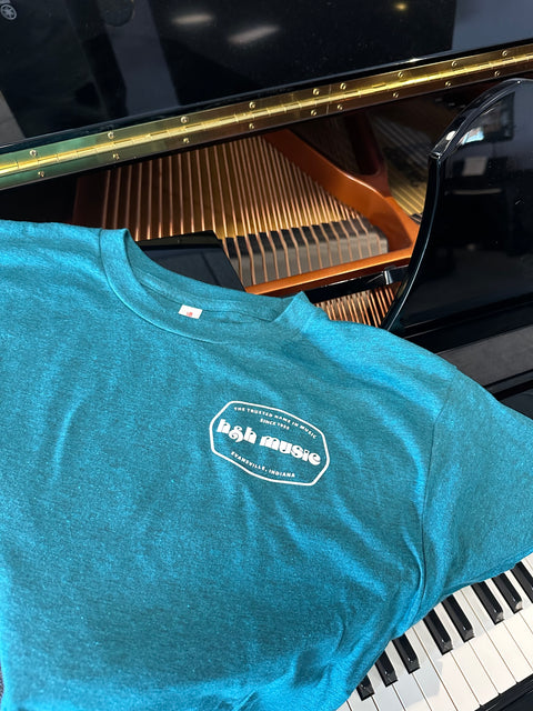 H&H Music Shirt - Lagoon Heather